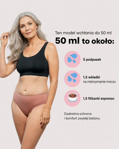 Bezešvé kalhotky při inkontinenci
