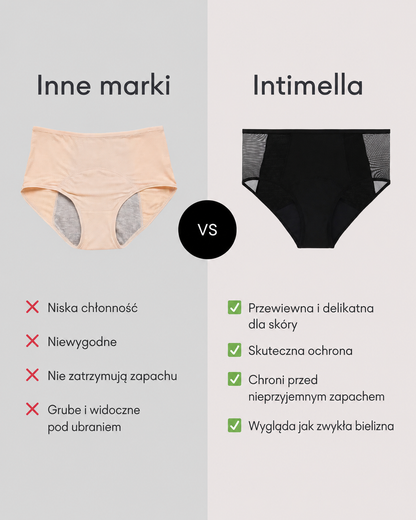 Krajkové kalhotky při inkontinenci