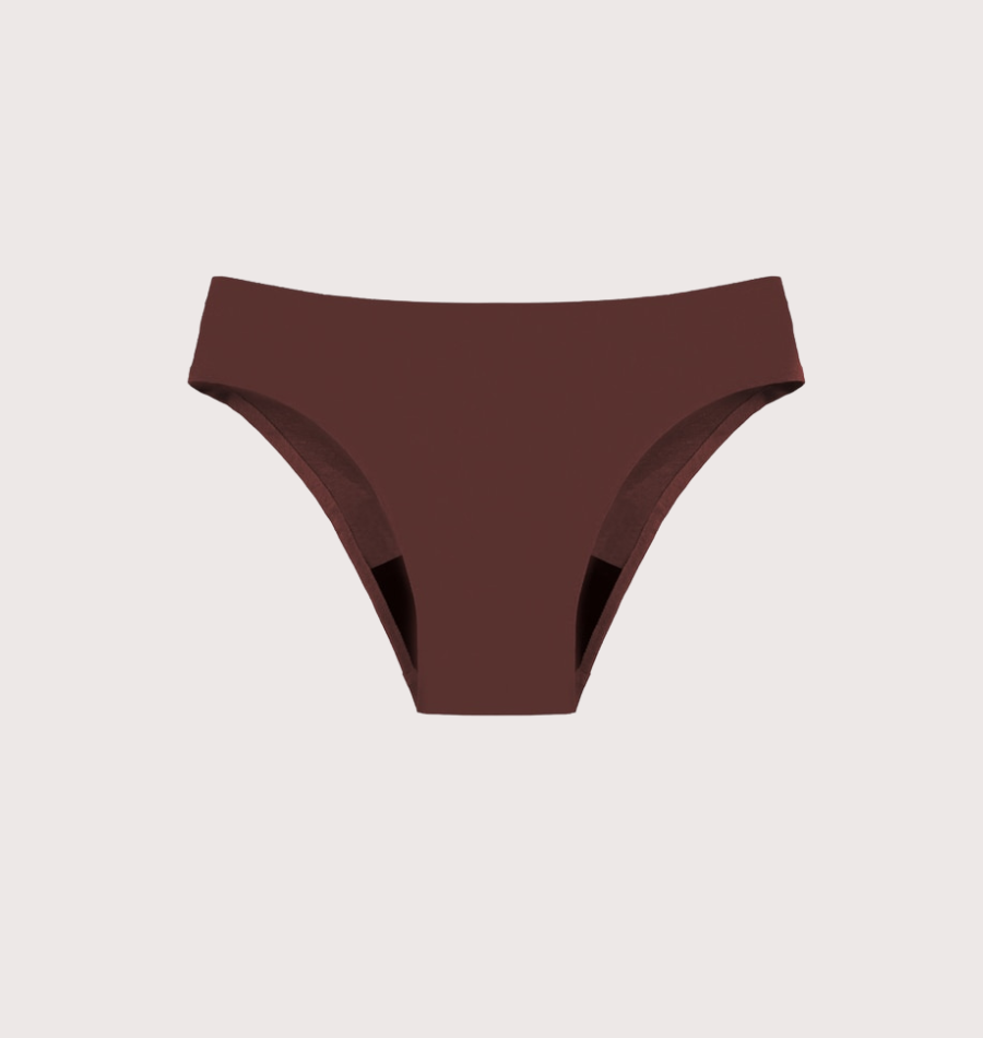 Bezešvé menstruační hipster kalhotky