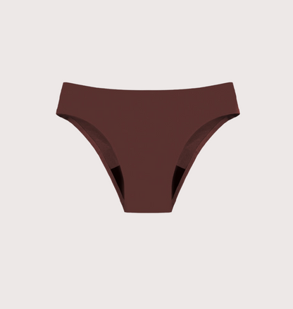 Bezešvé menstruační hipster kalhotky